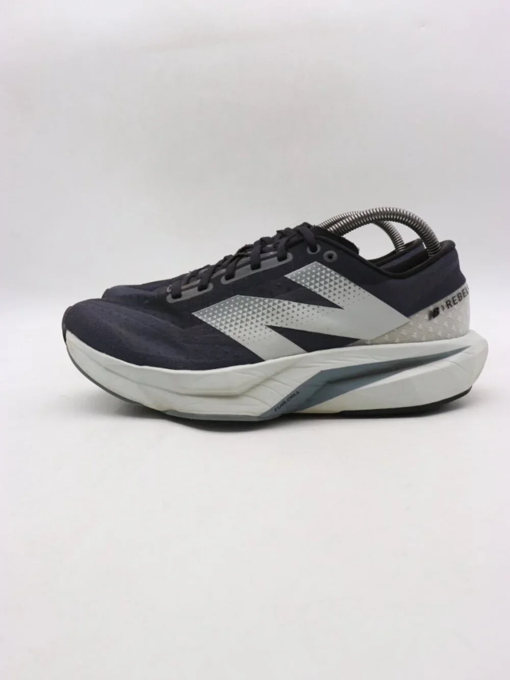 New Balance FuelCell Rebel v4 Men's Size 9 D Gray Black Running Shoes Sneakers